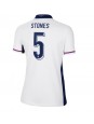 Anglie John Stones #5 Domácí Dres pro Dámské ME 2024 Krátký Rukáv